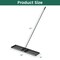 Lawn Leveler Rake with Long 67" Handle Wide Spreading Plate Ideal for Soil Topdressing and Sand